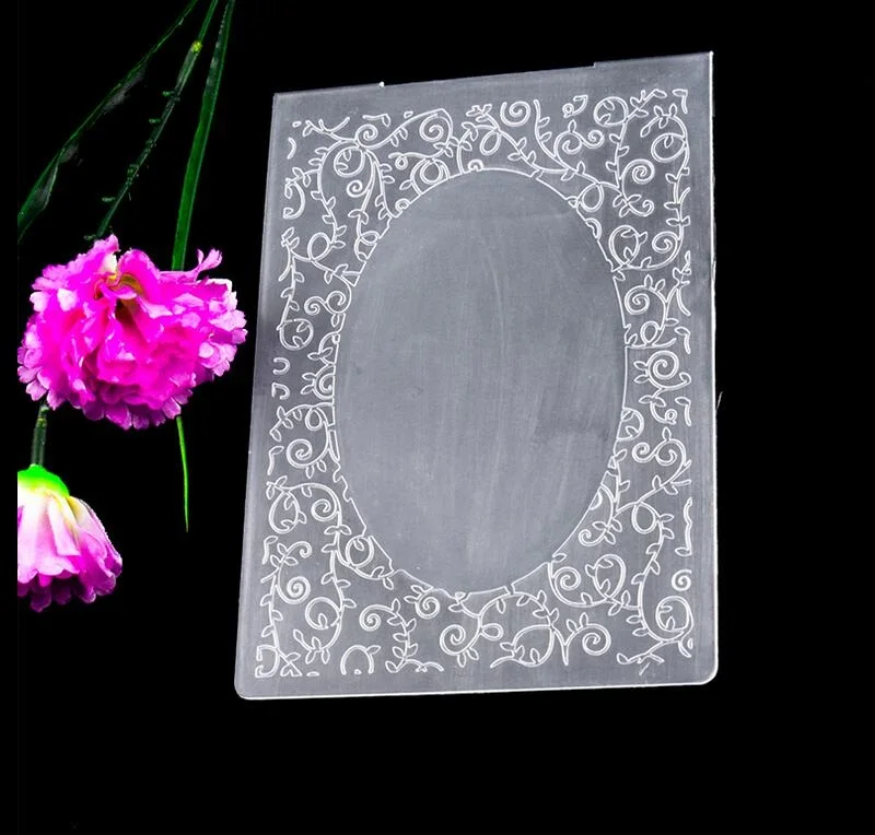 Leaves Plastic Embossing Folders for DIY Scrapbooking Paper Craft/Card Making Decoration Supplies | Дом и сад