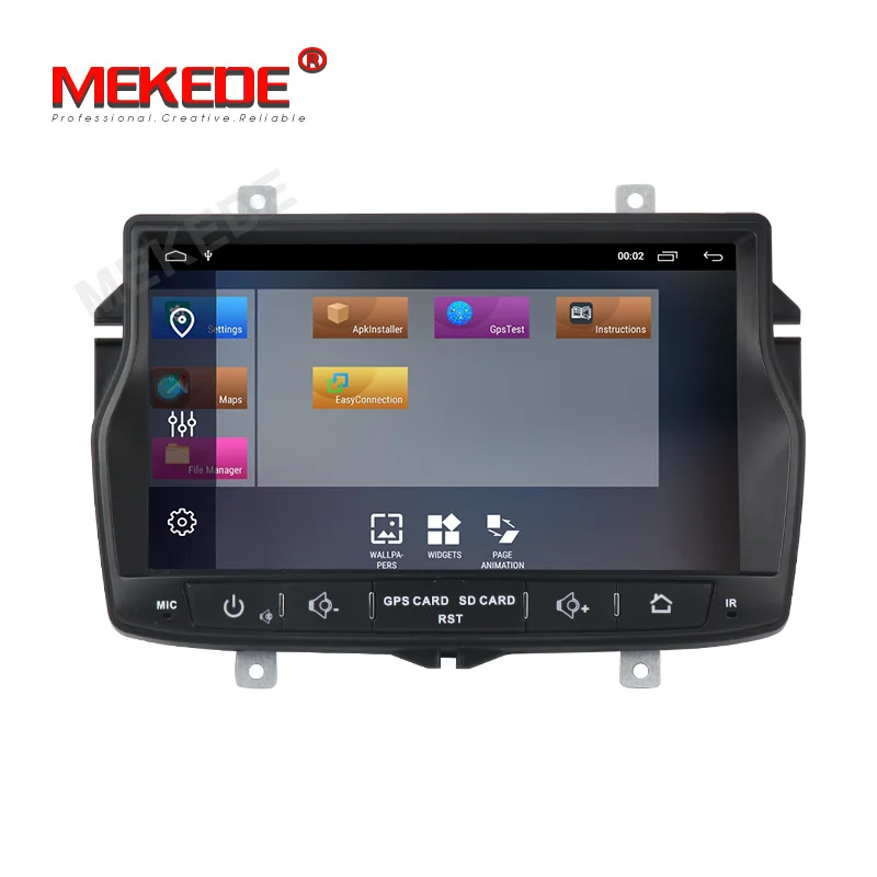 Top Russian menu!android 9.1 8cores car radio cassette player for Lada Vesta support GPS navigation WiFi Bluetooth TV SWC canbus 5