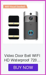 Wi Fi видео Smart дверные звонки с камера ИК входная дверь оповещения/просмотра фотография видеодомофоны охранных беспроводной дверной Звонок