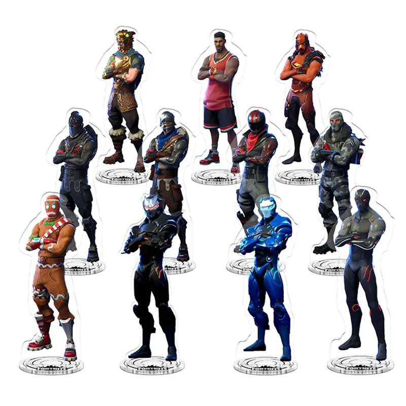 Fortnight Action Figure Acrylic Infant FPS Toys Fortinet Characters Model Collection Fortnited Battle Royale Toys for Children