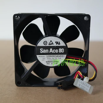 

Original SANYO 109R0824G4D01 8025 0.2A 24V 3 wire 80*80*25mm inverter fan