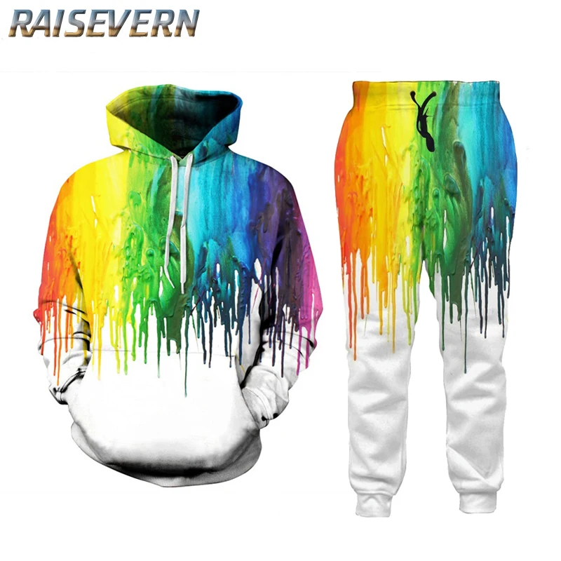 tie dye tracksuit mens