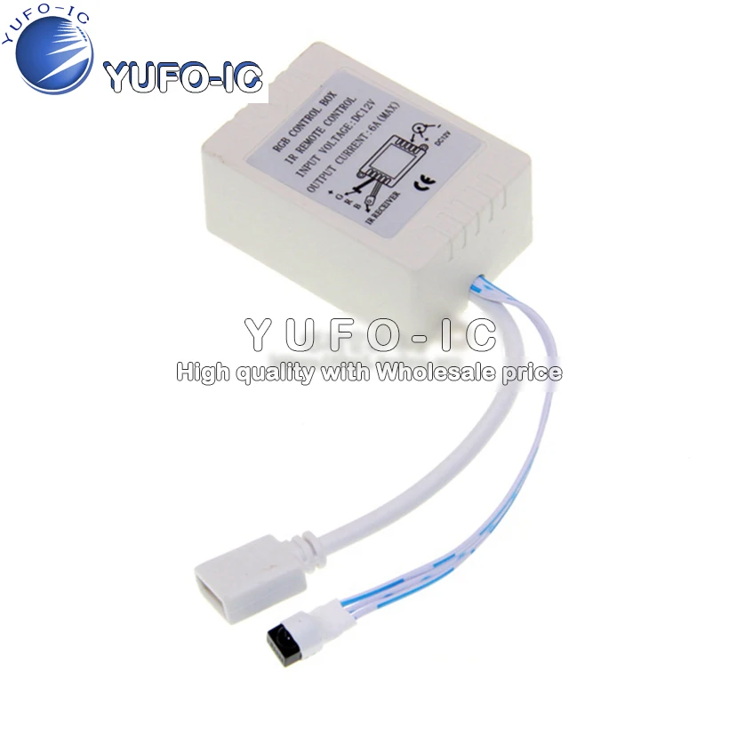 12 V контрольный ИК 24 ключ RGB семь фонарей с жесткой лампой 3528 5050 модуль IR44 пульт