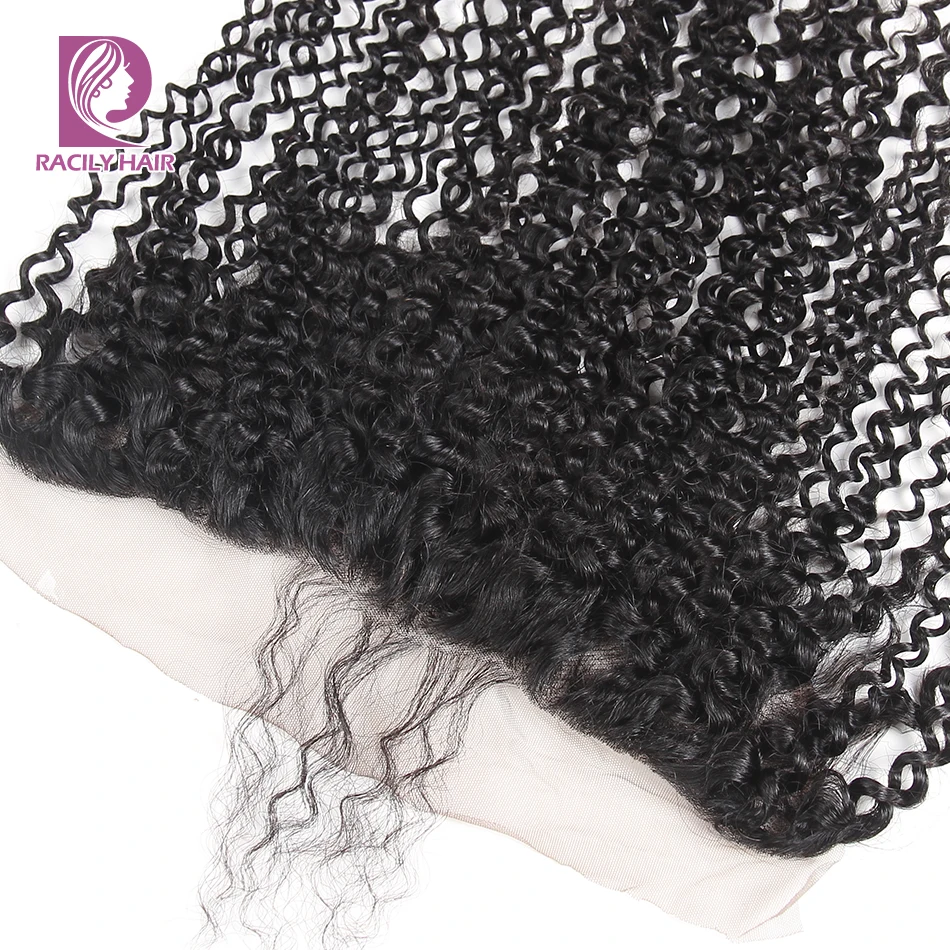 Racily волосы перуанские накладные волосы комплект s с синтетический Frontal шнурка волос синтетическое закрытие Remy человеческие волосы