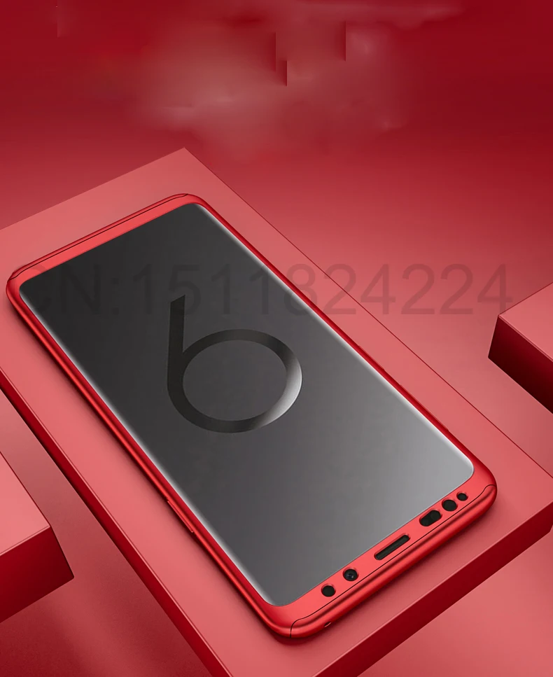 360 Degree Shockproof Case For Samsung Galaxy S9 S8 Plus Note 8 Phone Cover For Samsung S8 S9 S7 Edge Pro A9