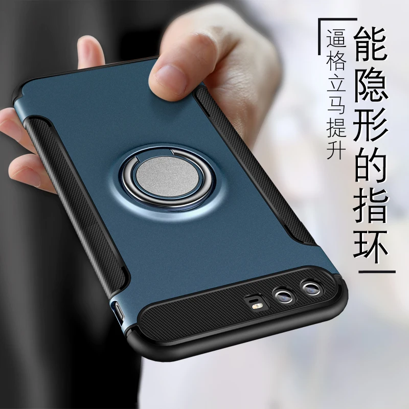 

for Huawei P10 mobile phone shell drop P10Plus protective cover all-inclusive tape suction tapes personalized creative