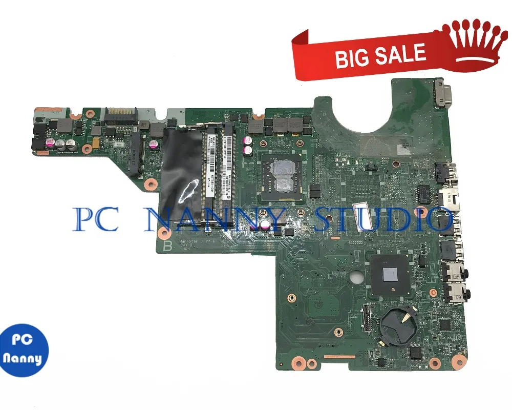 PCNANNY 637583-001 для HP Pavilion G62 G42 материнская плата ноутбука I3-370M DAAX1JMB8C0 DDR3