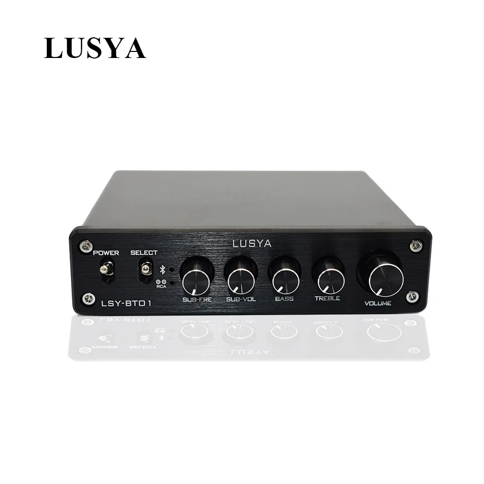 Lusya CSR8635 Bluetooth 4,0 TPA3116 сабвуфер Bluetooth усилитель HiFi 2,1 канальный цифровой аудио усилители 50 Вт* 2+ 100 Вт B2-004