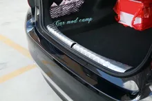 For BMW 5 SERIES G30 2017 2018 Stainless Steel Inner Rear Bumper Protector Guard Plate Trim 1pcs Car Styling Accessories!