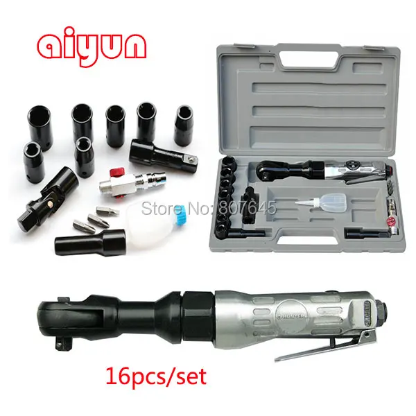

16pcs/set 1/2" Air wrench set air Angle Die Grinder Cutting Cleanning Air Tools Air Wrench pneumatic spanner set