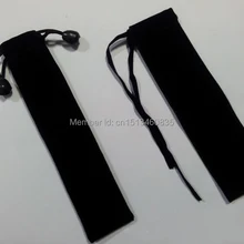 Высокая quality3.5* 17 см Бархатный мешочек для ювелирных изделий бархатный мешочек замшевый чехол для ручки Запись чехол палочки дозирующая детская ложка для мешочек с регулирующимcя размером оптом