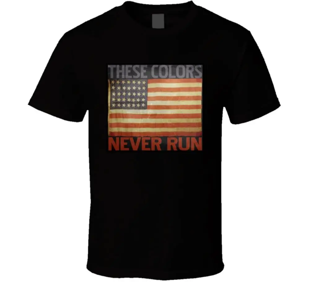 

These colors never run USA redneck cowboy patriot t shirt