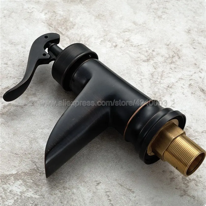 Oil Rubbed Bronze Basin Faucet Waterfall Vessel Sink Bathroom Faucet Single Hole / Handle Basin Mixer Tap Knf432 Oil Rubbed Bronze Basin Faucet Waterfall Vessel Sink Bathroom Faucet Single Hole / Handle Basin Mixer Tap Knf432
