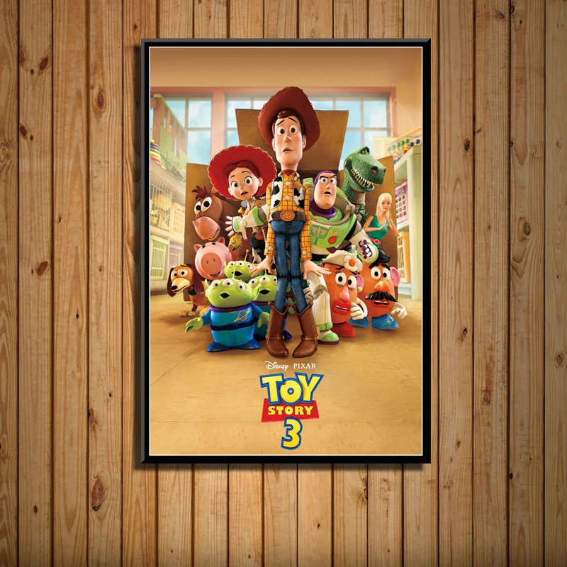 Posters and Prints Toy Story 4 Movie Poster Wall Art Picture Canvas Painting for Room Home Decor - Цвет: 0009