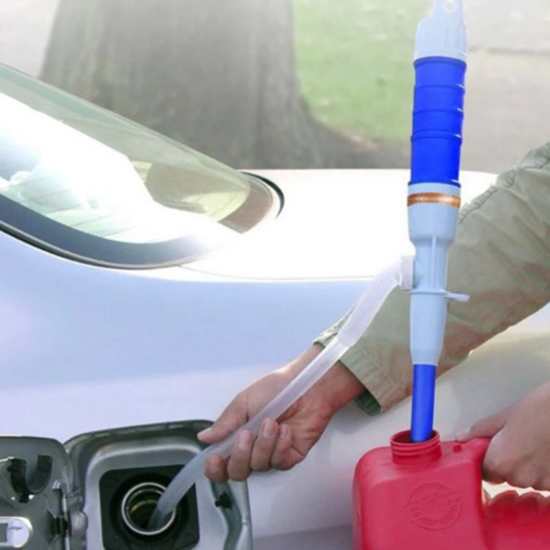 Жидкостный съемный насос ручная аккумуляторная батарея с питанием от жидкости, водный Газовый инструмент, бензиновое топливо, портативный автомобильный сифонный шланг на открытом воздухе