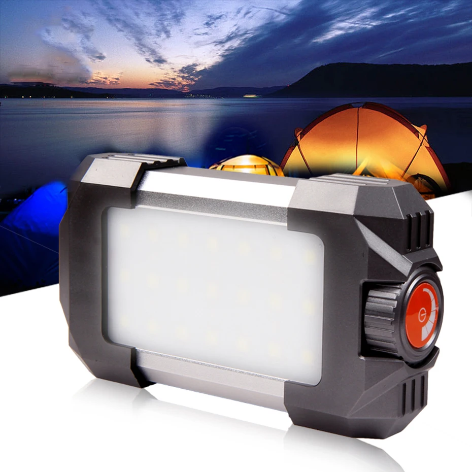 

15W Camping Tent Light Outdoor Rechargeable Portable Lantern 30 LEDs Lamp 500LM Flasher Flashlight with USB Camping Lantern