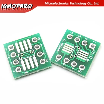 

10PCS SOP8 SSOP8 TSSOP8 to DIP8 Interposer Module PCB Board Adapter Plate 0.65MM