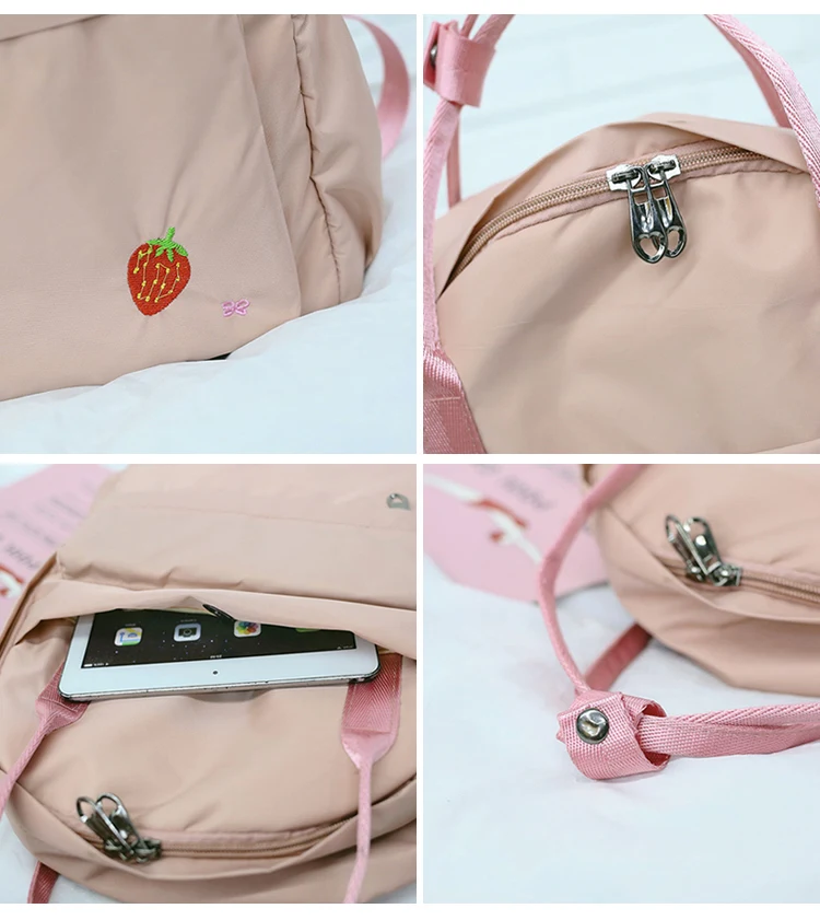 Menghuo 2018 New Preppy Style Fashion Embroidery Ladies Backpack Nylon High Quality Women School Shoulder Bag for Girls Youth2_34
