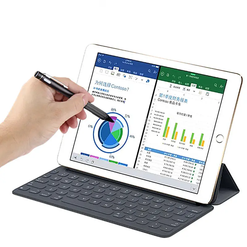 Active Pen Capacitive Touch Screen For iPad 9.7 inch new 2017 iPad Air 2 1 Air1 Air2 Pen Stylus Tablet High-precision NIB 1.4mm Active Pen Capacitive Touch Screen For iPad 9.7 inch new 2017 iPad Air 2 1 Air1 Air2 Pen Stylus Tablet High-precision NIB 1.4mm