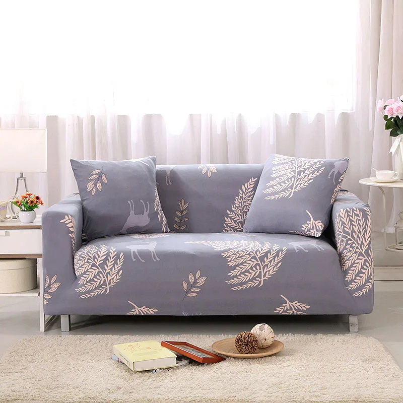 Floral Sofa Cover for Living Room Elasticity Non-slip Couch Slipcover Universal Spandex Case for Stretch Sofa Cover 1/2/3/4 Seat