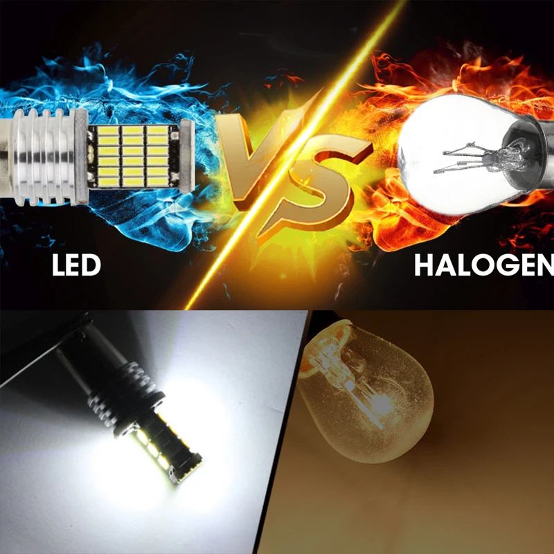 CARLitek 4 шт. BA15D Led 1157 p21/5 Вт luz led automovil автомобильный резервный стоп сигнал стояночный