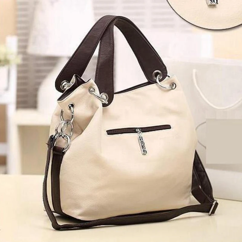 2019 nuevo bolso versátil de moda para mujer, bolso de cuero de PU suave, bolsa de mensajero con cremallera, bolso de hombro Vintage, bandolera DJZ293
