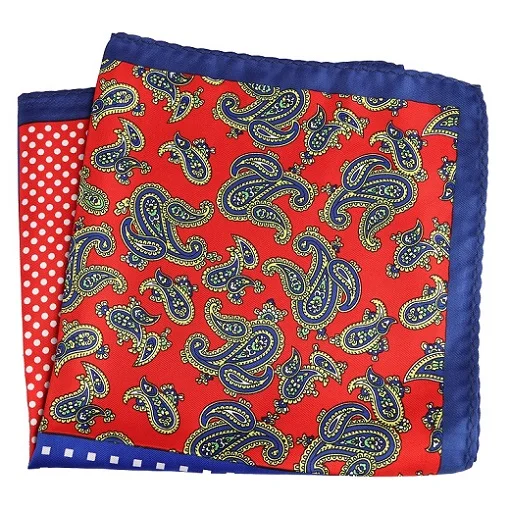 PH072 Pocket Square Портной Смит для мужчин s карманные квадраты Винтаж Большой размер в горошек клетчатый Пейсли костюм носовые платки роскошные мужские носовые аксессуары - Цвет: PH072 Pocket Square