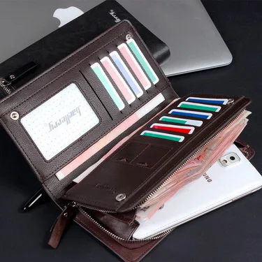 Stücke Business Männlichen Brieftaschen Luxus 20 Black Handytasche Geldbörse Kupplung Oder Ems Herren Kapazität Dhl Abschnitt Handliche Durch coffee Langen wgvzqIz
