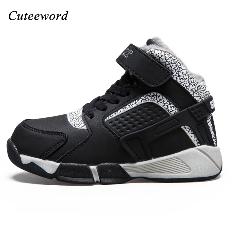 

Winter children running shoes kids boys girls casual outdoor sport shoes hiking plus thicken velvet warm snow boots cotton boots