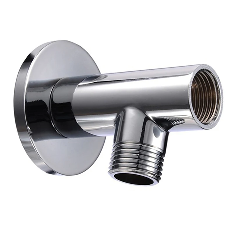 Chrome Plated Shower Extension Arm Fixed Pipe Shower Set Wall Mounted Shower Arm for Home Bathroom Shower Bathroom Accessories