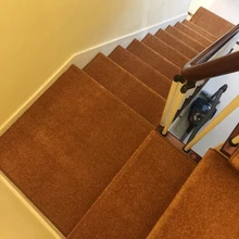 60x24x3 см утолщенный коричневый коврик для лестницы нескользящий подстилка может быть настроен