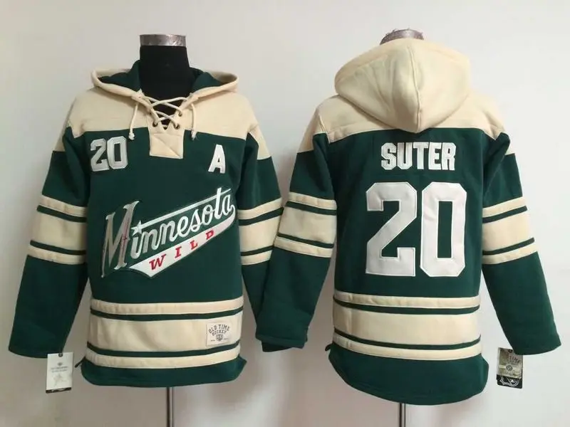 Wholesale Cheap Minnesota Wild Jersey Sweatshirts Mens Ice