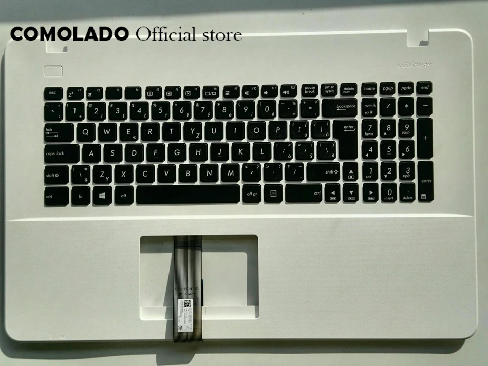 

SK Slovakia keyboard for Asus X751 X751LK X751LKB X751LN X751LNB with white palmrest keyboard SK Layout