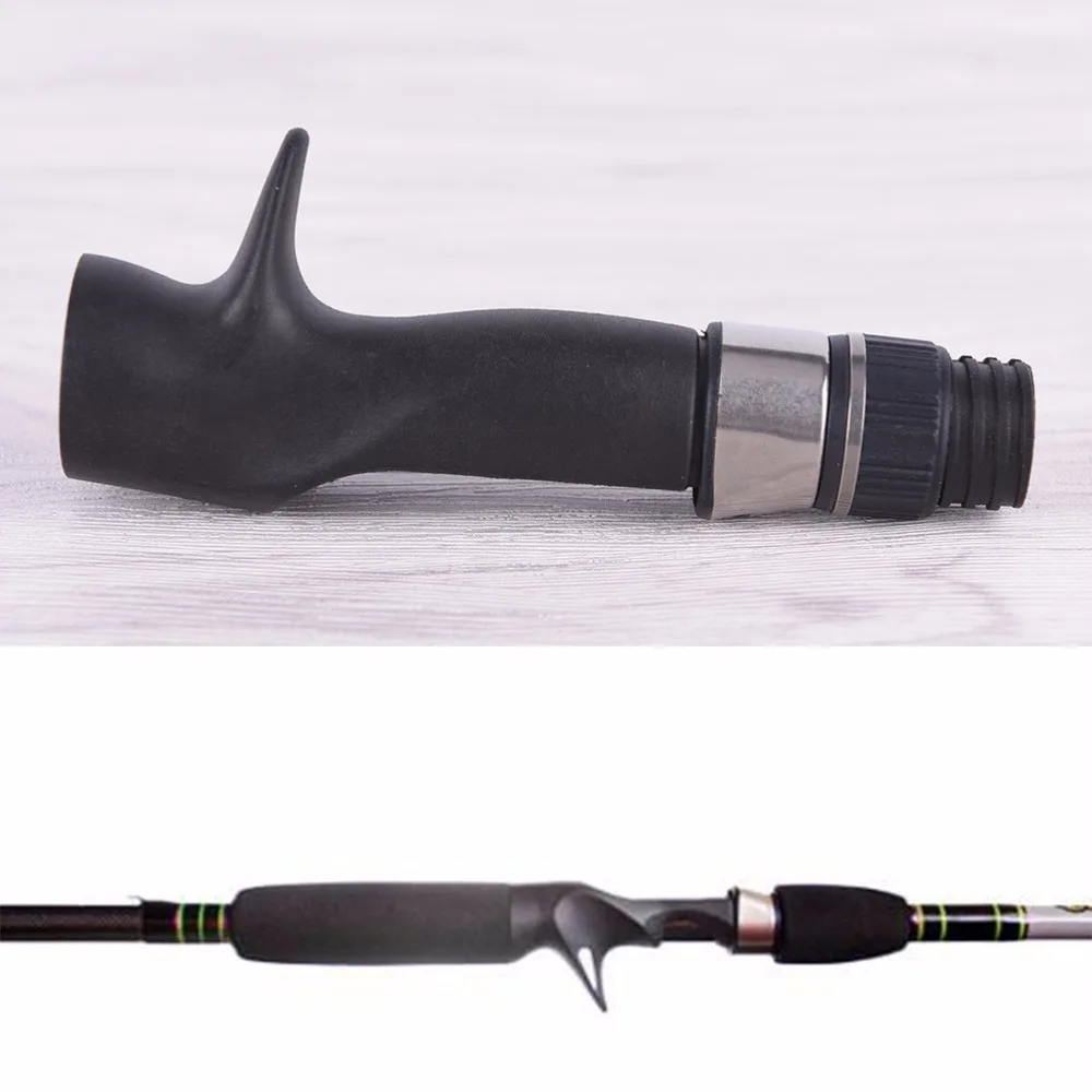 Soft Cork Grip Baitcast Fishing Rod Handle & Reel Seat 1 Pcs for DIY Rod Building and Repair