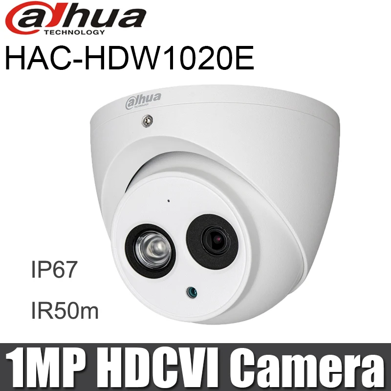 Камера видеонаблюдения Dahua HDCVI инфракрасная камера 1 МП 720 пикселей 50 м IP67
