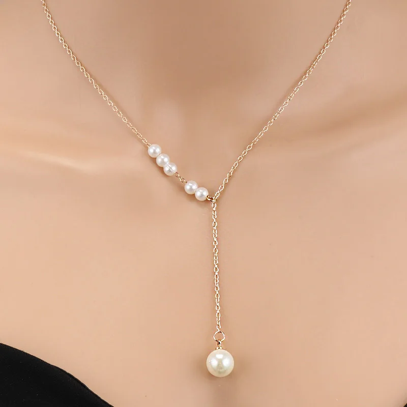 Seblasy Богемия многослойный Бесконечность Хамса ручной крест имитация жемчуга сердце цепь подвески ожерелья для женщин Подарки на день рождения - Окраска металла: Style 7