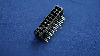 

1000pcs 3.0mm micro-fit dual row right angle 2x9 with 2 locators through hole header wafer assy Rohs New free shipping