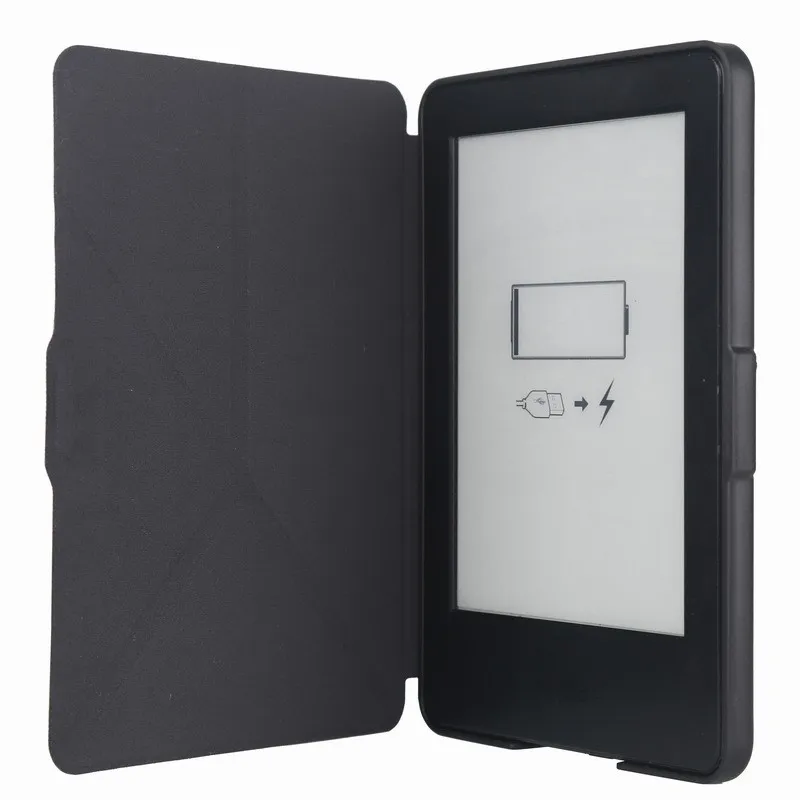 Тонкий умный чехол подставка из искусственной кожи для Amazon Kindle Paperwhite 1 2 3 2013 2015 6 0