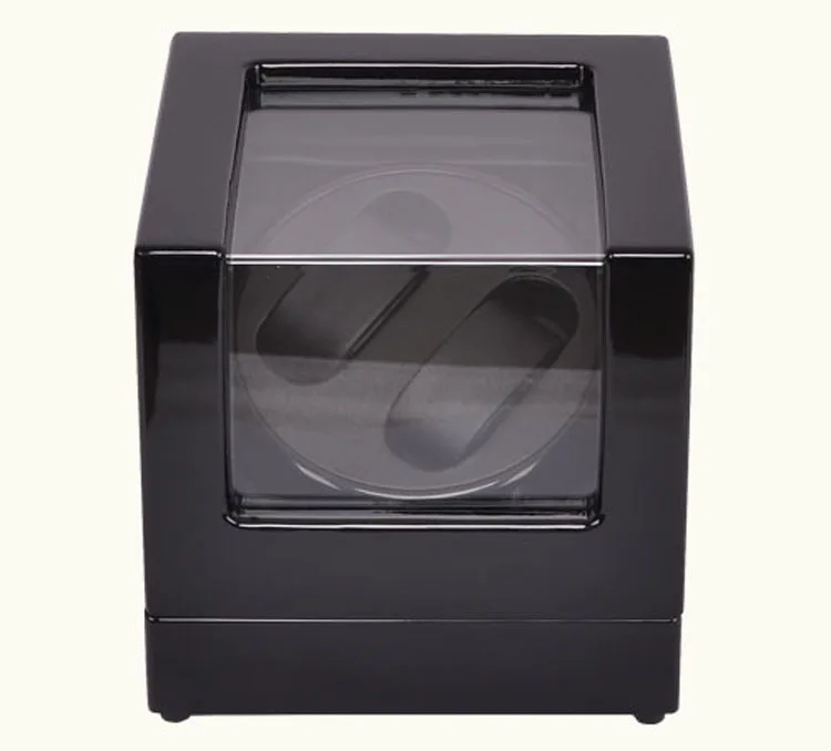 Одиночная глянцевая деревянная автоматическая намотка часов|watch winder|automatic watch