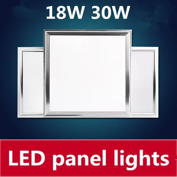 

12pcs/lot LED Panel Light 600x600 48w 300x300 18w LED Panel 300x600 30w LED Ceiling Light 4800lm Indoor Lighting AC85-265V CE