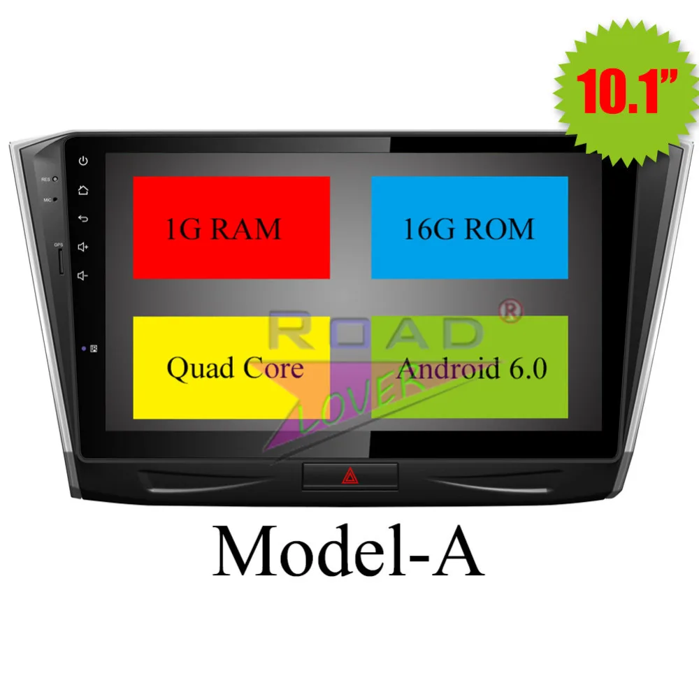 Discount TOPNAVI Android 6.0 2G+32GB Two Din 10.1" Car GPS Navigation Player For VW Passat 2016 Stereo Multimedia NO DVD Radio MP4 Player 7