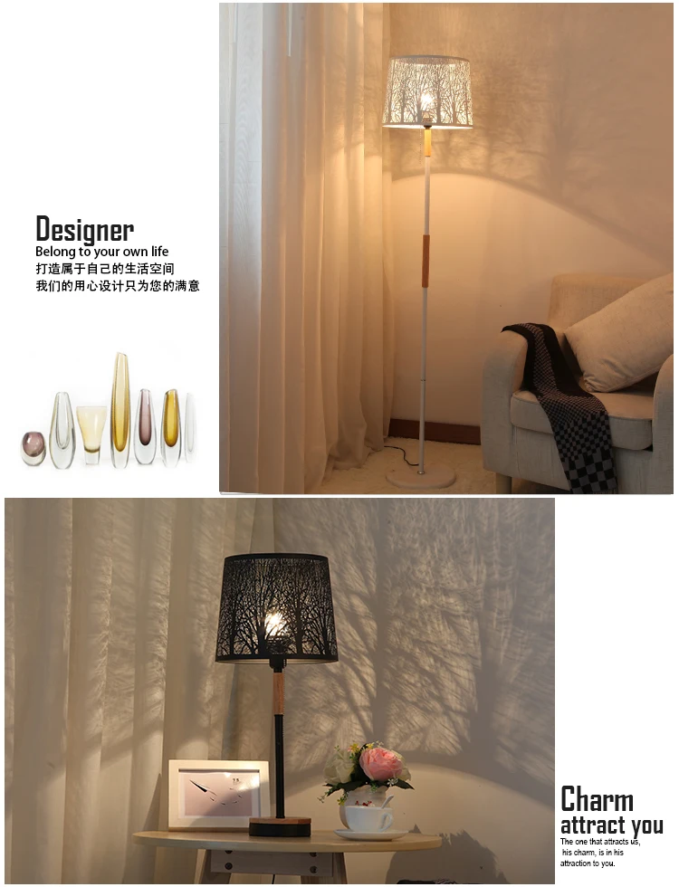 Qiseyuncai современный минималистский Творческий Вуд теплый Романтический гостиная исследование прикроватная тумбочка для спальни Утюг полые