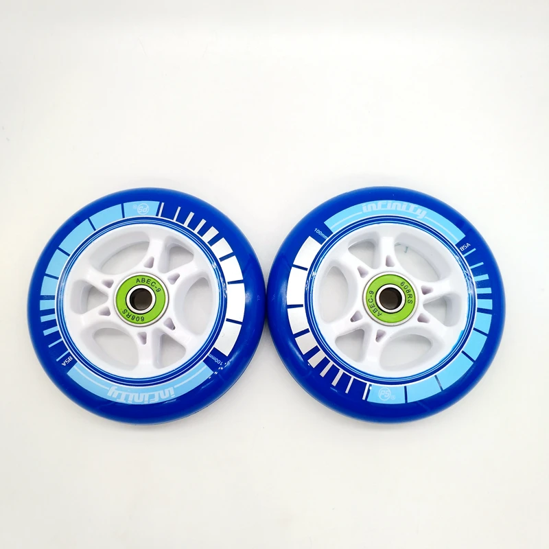 

free shipping roller skates wheel scooter wheel 100 MM 2 pieces / lot