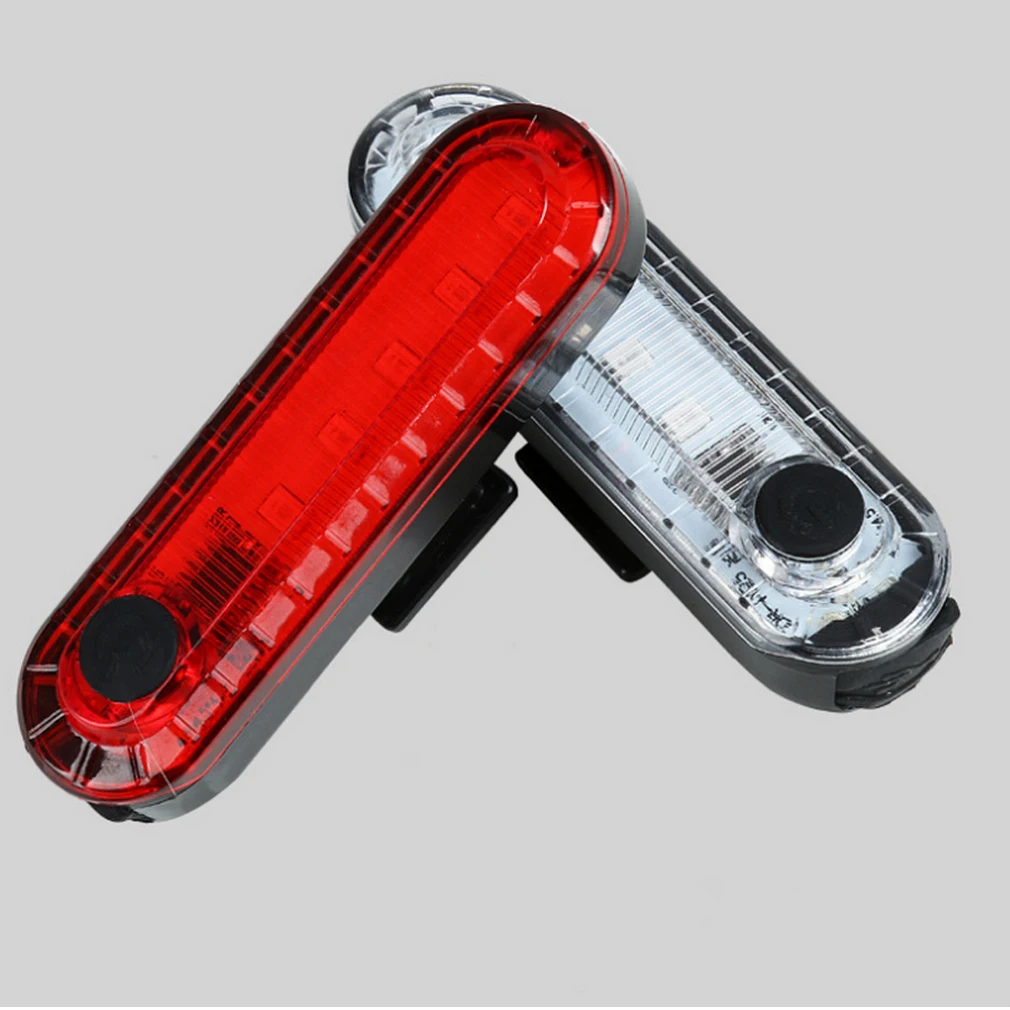 Светодиодный USB Перезаряжаемые велосипед Велоспорт Хвост сзади безопасности Предупреждение свет лампы Горячая сигнальная лампа