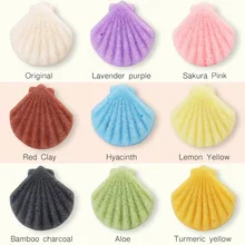 ISHOWTIENDA из натурального волокна мыть Губка Чистящая буфами на рукавах Очищение лица стиральная прибор для ухода за лицом, 9 шт. полный Профессиональный макияж держатель