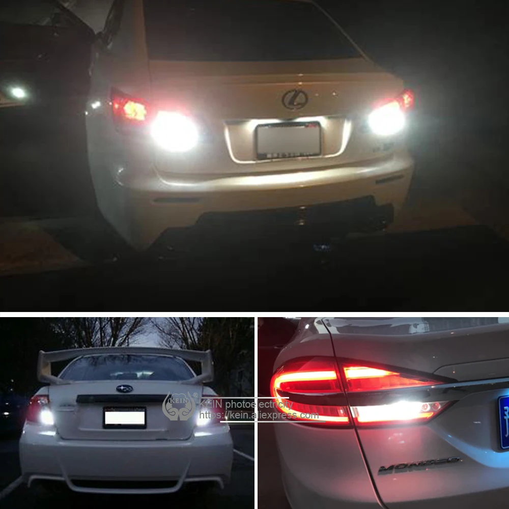 KEIN 2 шт. 54smd bay15d 1157 4014 led P21/5 Вт автомобильный тормозной стояночный белый 12В