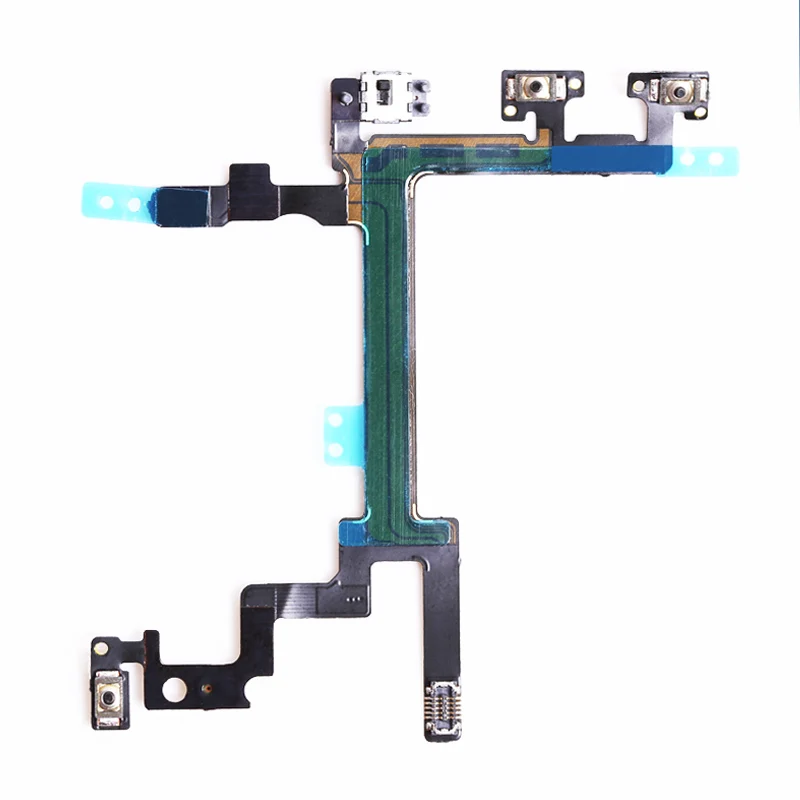 

HOUSTMUST High Quality Switch ON OFF Lock Power Volume Mute Button Flex Cable For iPhone 5 5G Flex Ribbon Replacement Parts