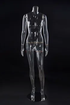 

Fashionable Style Clear Transparent Mannequin High Quality Female Mannequin Factory Direct Sell
