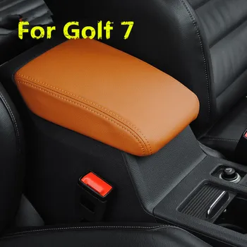 

Colors Microfiber Leather Center Armrest Cover For Volkswagen Golf 7 AB180