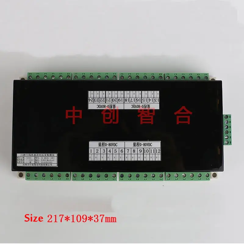 

24 Channels of Fully Isolated DC Current and Voltage Collectors AC and DC Universal DC Combination with Polarity Measurement
